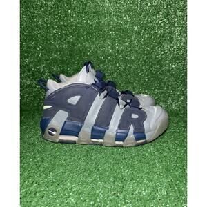 Nike Air More Uptempo 96 Retro Mens Size 12 Georgetown Cool Grey Navy 921948-003